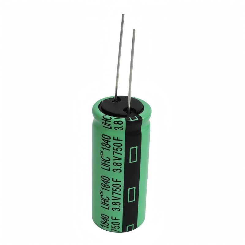 LIHC1840-3R8-750F Hybrid Supercapacitor – 3.8V 750FC Low ESR 250k Cycles