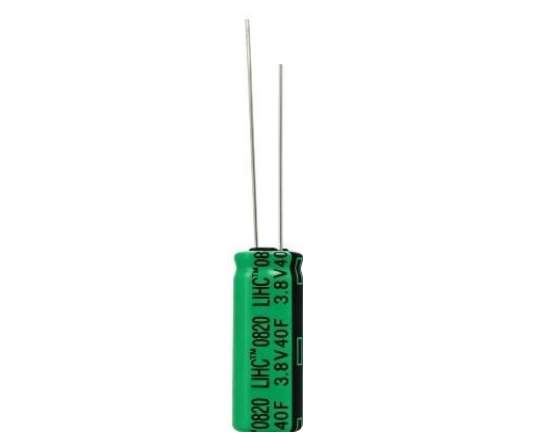 LIHC0820-3R8-40F Lithium Ion Hybrid Capacitor 3.8V 40F 250k Cycles Long Life