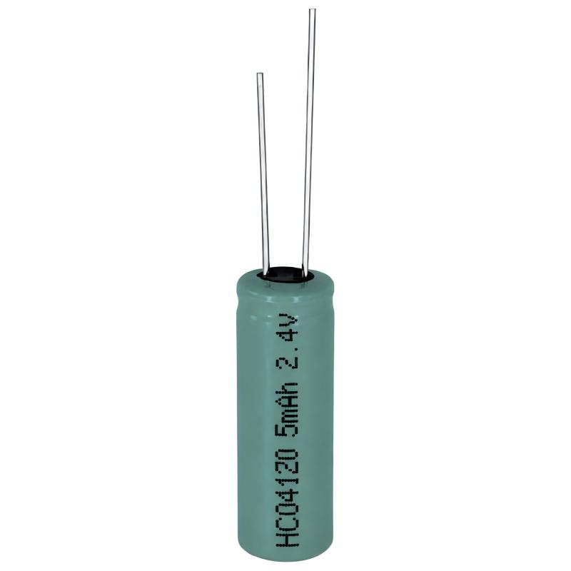 ECOLTO HC04150 5mAh 2.4V Cylindrical LTO Cell 3.9x15mm for Backup
