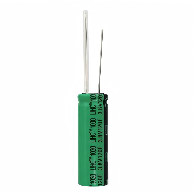 LIHC1030 High Energy Hybrid Capacitor 120F 3.8V 900mA Fast Charge 5μA Leakage